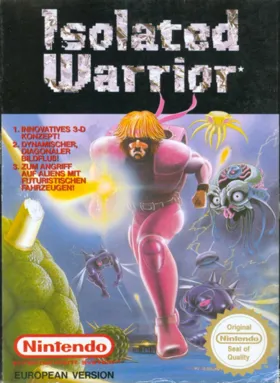 Isolated Warrior (Europe) box cover front